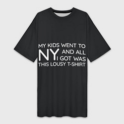 Женская длинная футболка New York T-Shirt