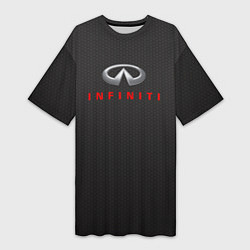 Женская длинная футболка Infinity спорт