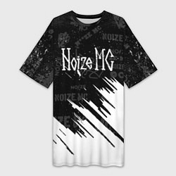 Женская длинная футболка Noize mc нойз мс