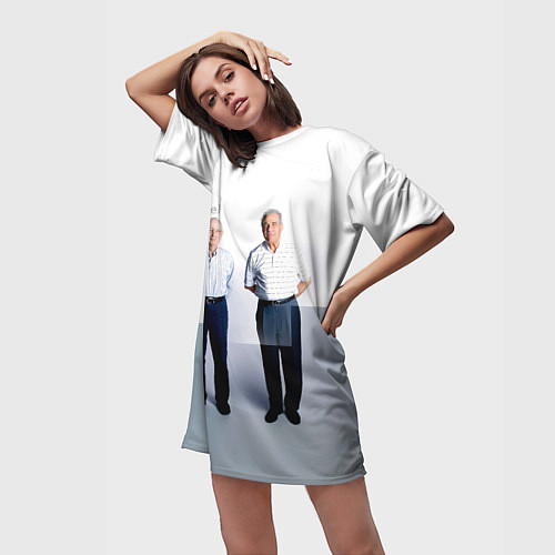 Женская длинная футболка Vessel - Twenty One Pilots / 3D-принт – фото 3