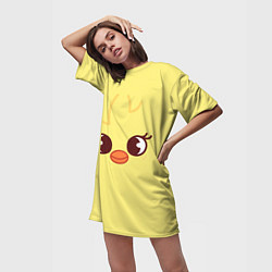 Футболка женская длинная BbokAri skzoo, цвет: 3D-принт — фото 2