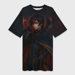 Женская длинная футболка Лелуш Ламперуж Британский