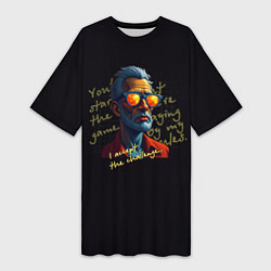 Женская длинная футболка Мои правила