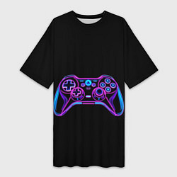 Женская длинная футболка Gamepad