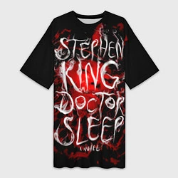 Футболка женская длинная Doctor Sleep, цвет: 3D-принт