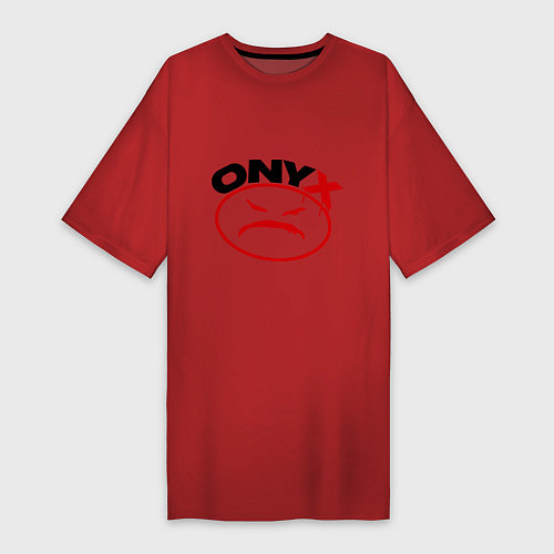 Женская футболка-платье Onyx / Красный – фото 1