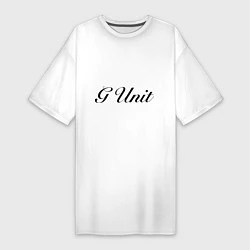 Женская футболка-платье G unit