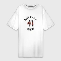 Женская футболка-платье Far East 41 Crew