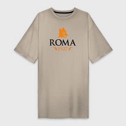 Женская футболка-платье AS Roma 1927