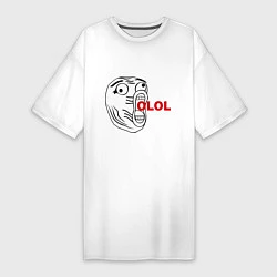 Женская футболка-платье OLOLO