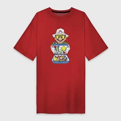 Женская футболка-платье Summer Mario