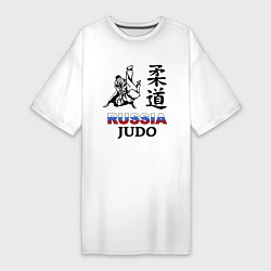 Женская футболка-платье Russia Judo
