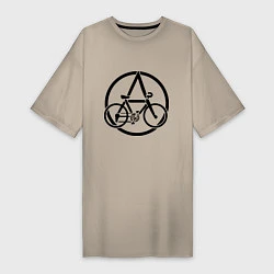 Женская футболка-платье Anarchy Bike