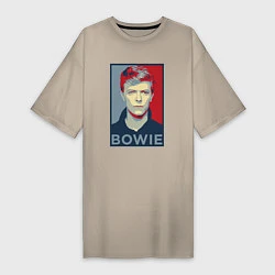 Женская футболка-платье Bowie Poster