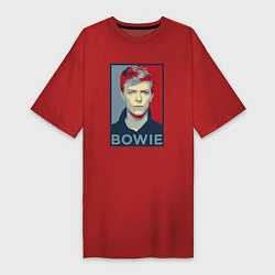 Женская футболка-платье Bowie Poster