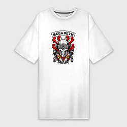 Женская футболка-платье Megadeth Rocker