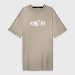 Женская футболка-платье Stigmata