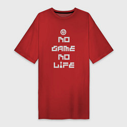 Женская футболка-платье No game No life