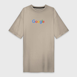 Женская футболка-платье Google