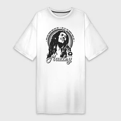 Женская футболка-платье Bob Marley: Island