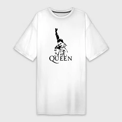 Женская футболка-платье Queen: Rock You