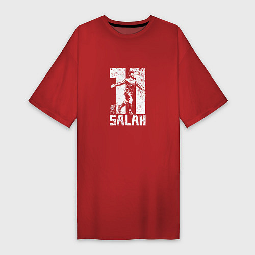 Женская футболка-платье Salah 11 / Красный – фото 1