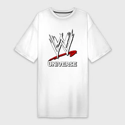 Женская футболка-платье WWE universe