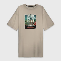 Женская футболка-платье System of a Down