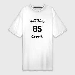 Женская футболка-платье Medellin Cartel 85