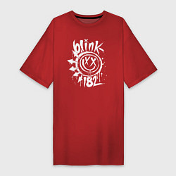 Женская футболка-платье Blink-182: Smile