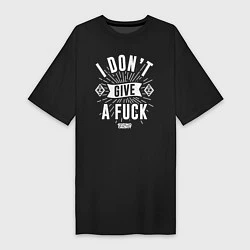 Женская футболка-платье Eskimo Callboy: I don't give a fuck
