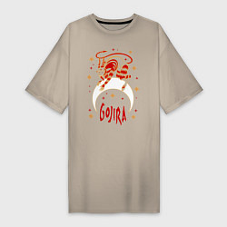 Женская футболка-платье Gojira: Evil Demon