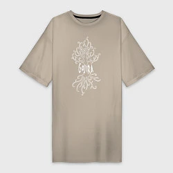 Женская футболка-платье Gojira