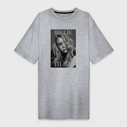 Женская футболка-платье Billie Eilish