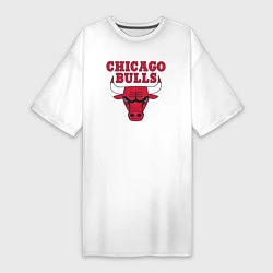 Женская футболка-платье CHICAGO BULLS