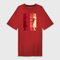 Женская футболка-платье Handball