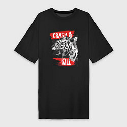 Женская футболка-платье Crash & Kill