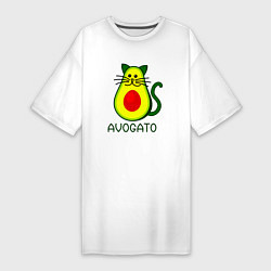 Женская футболка-платье Avokado