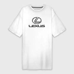 Женская футболка-платье LEXUS