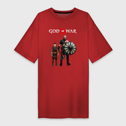 Женская футболка-платье GOD OF WAR