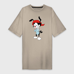 Женская футболка-платье Вакко Уорнер Animaniacs