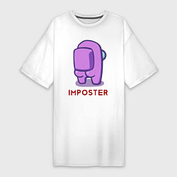 Женская футболка-платье Among Us Impostor