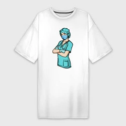 Женская футболка-платье Медсестра Медработник Z