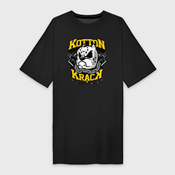 Женская футболка-платье Kotton Krack