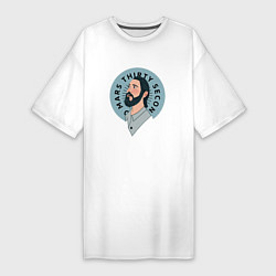Женская футболка-платье Джаред Лето Jared Leto Z