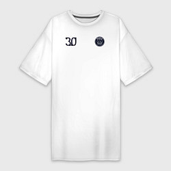 Женская футболка-платье PSG Messi 30 New 202223