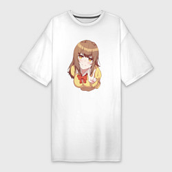 Женская футболка-платье Огивара