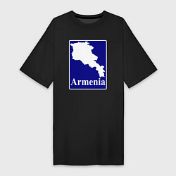 Женская футболка-платье Армения Armenia