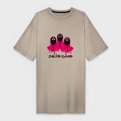 Женская футболка-платье Squid Soldiers