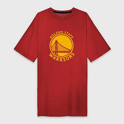 Женская футболка-платье Golden state Warriors NBA